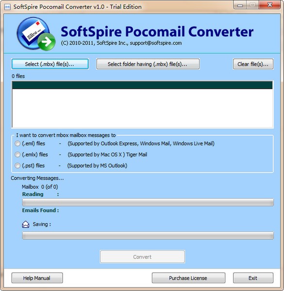 SoftSpire Pocomail Converter(Pocomail转换工具)