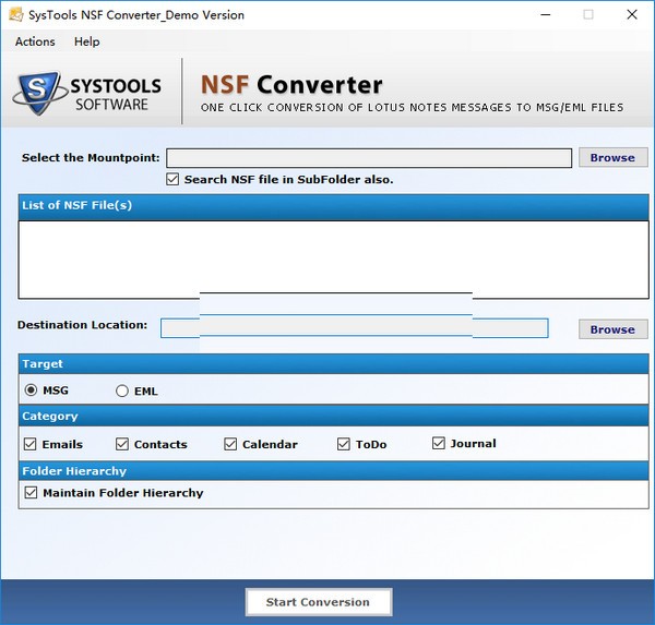 SysTools NSF Converter(NSF转换器)