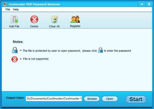 Coolmuster PDF Password Remover(PDF解密软件)