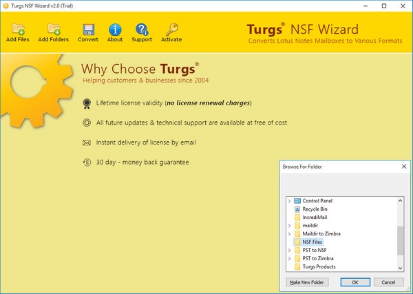 Turgs NSF Wizard(NSF文件转换工具)