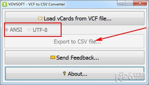 VCF to CSV Converter(VCF转CSV工具)