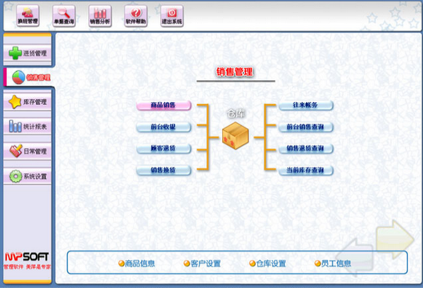 美萍服装销售管理系统