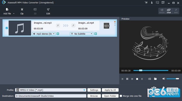 Aiseesoft MP4 Video Converter(视频转换工具)