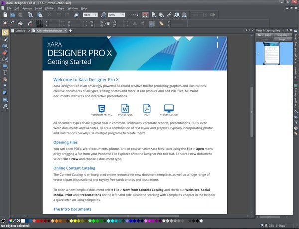 Xara Designer Pro X(矢量绘图排版软件)