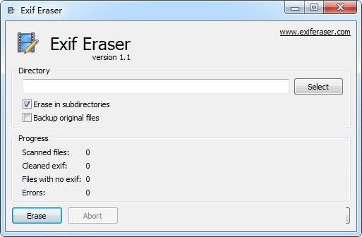 EXIF Eraser(图片EXIF信息删除工具)