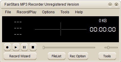 FairStars MP3 Recorder(录音软件)