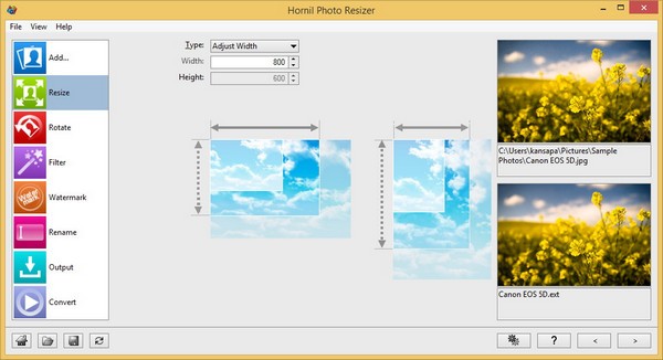 Hornil Photo Resizer(图片批量处理软件)