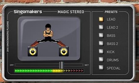 Singomakers Magic Stereo(电音立体声效果插件)