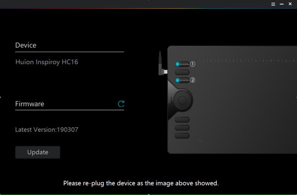 Huion Firmware(绘王固件升级程序)