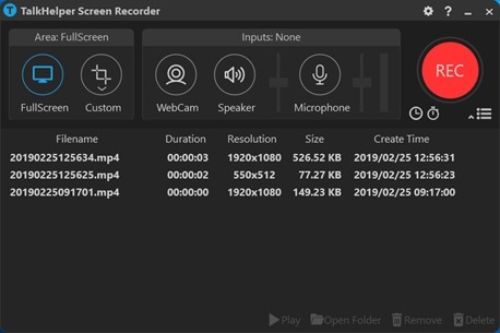 TalkHelper Screen Recorderz(屏幕录像工具)