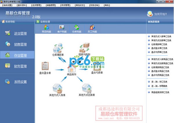 易顺仓库管理软件