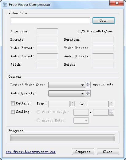 视频压缩工具(Free Video Compressor)