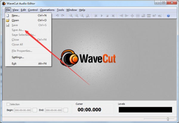 音频处理软件wavecut audio editor