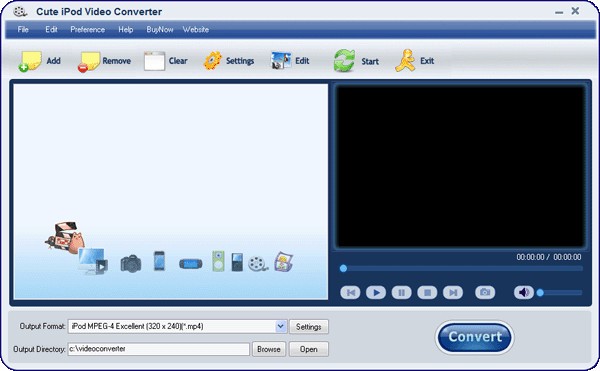 Cute iPod Video Converter(视频转换工具)