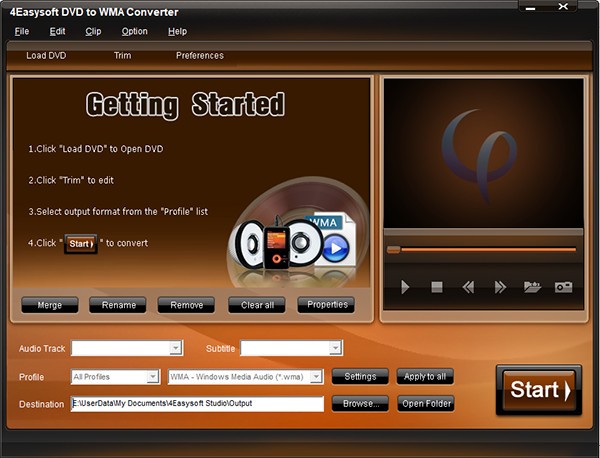 4Easysoft DVD to WMA Converter(视频转换工具)