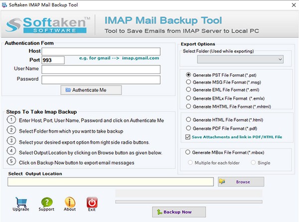 Softaken IMAP Mail Backup Tool(邮件备份工具)