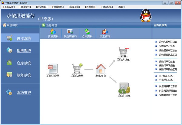 小傻瓜进销存