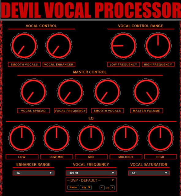 Devil Vocal Processor(人声效果器插件)