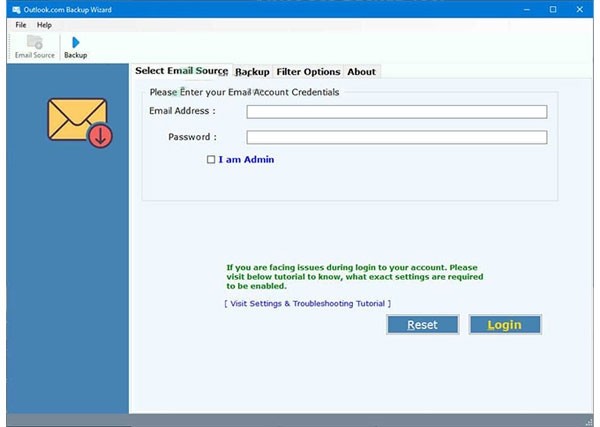 Outlook.com Backup Wizard(邮件备份工具)