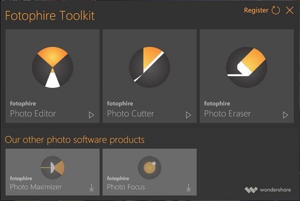 Wondershare Fotophire Toolkit(图片处理软件)