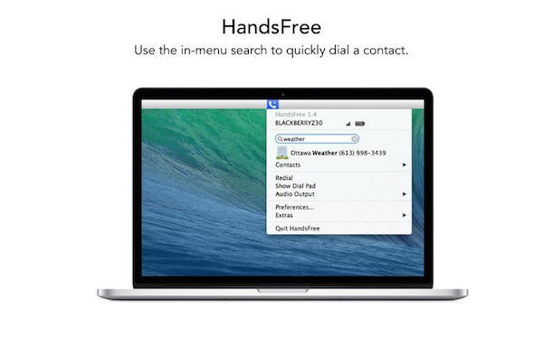 Hands Free Mac版