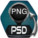 Convert PSD to PNG Mac版