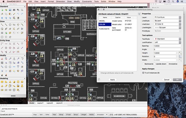 CorelCAD 2017 Mac版