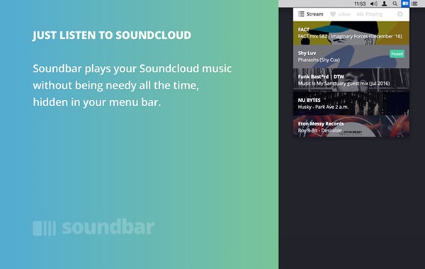 Soundbar Mac版