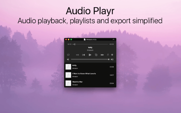Audio Playrs Mac版