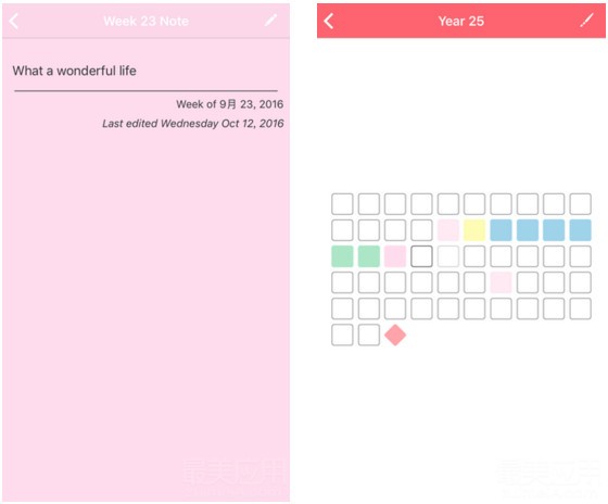 life calendar app