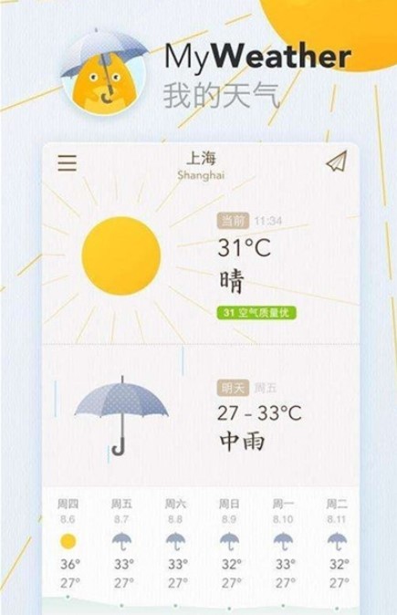 默记天气