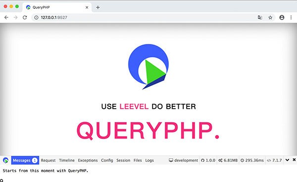 QueryPHP(渐进式PHP常驻框架引擎)