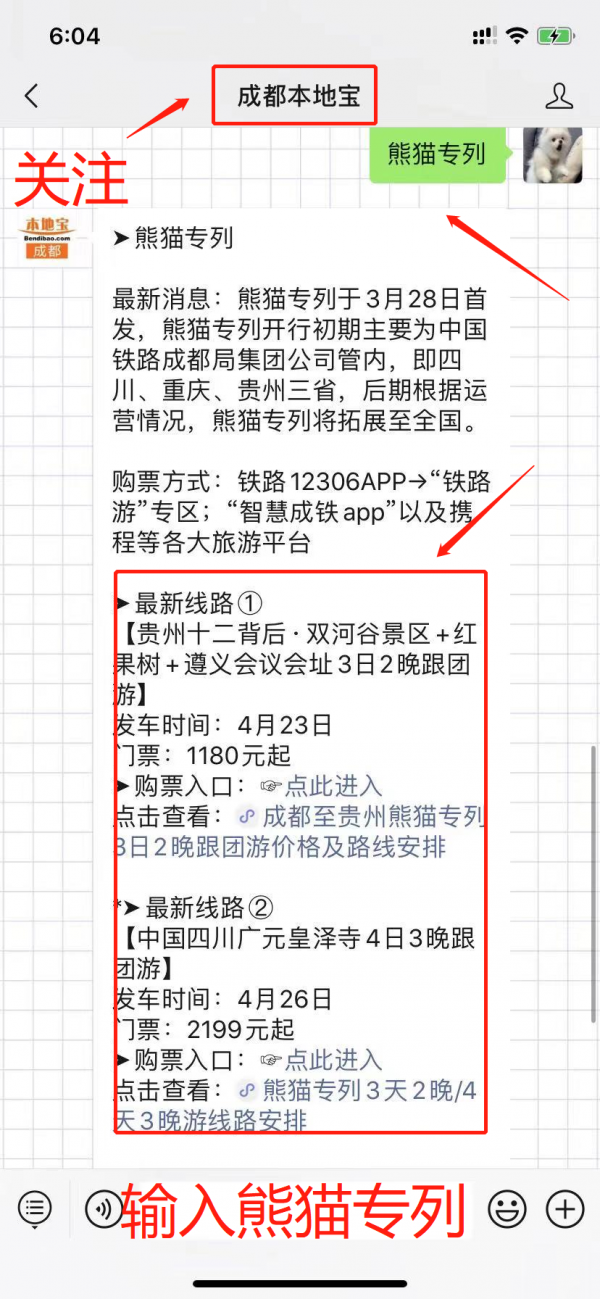 熊猫专列主题列车车票如何购买 12306熊猫专列怎么预订