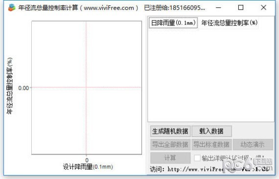 年径流总量控制率计算软件