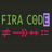 FiraCode字体下载-Fira Code编程字体下载 v5.2官方版