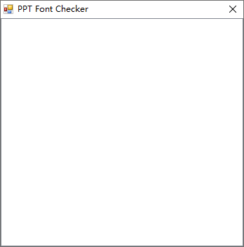 PPT Font Checker(检测PPT字体工具)