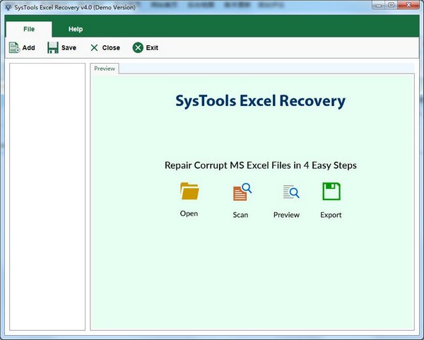 SysTools Excel Recovery(Excel文件修复软件)
