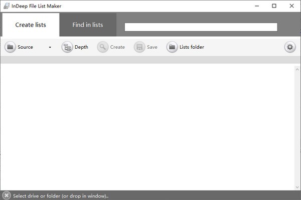 InDeep File List Maker(文件列表导出工具)