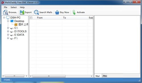 MailsDaddy Free EML Viewer(EML文件查看器)