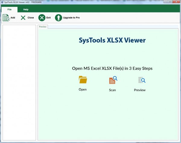 SysTools XLSX Viewer(XLSX文件查看工具)