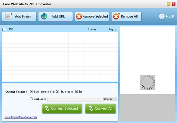 Free Website to PDF Converter(文件格式转换软件)