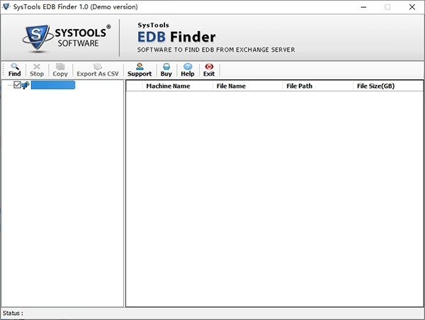 SysTools Exchange EDB Finder(文件查看工具)