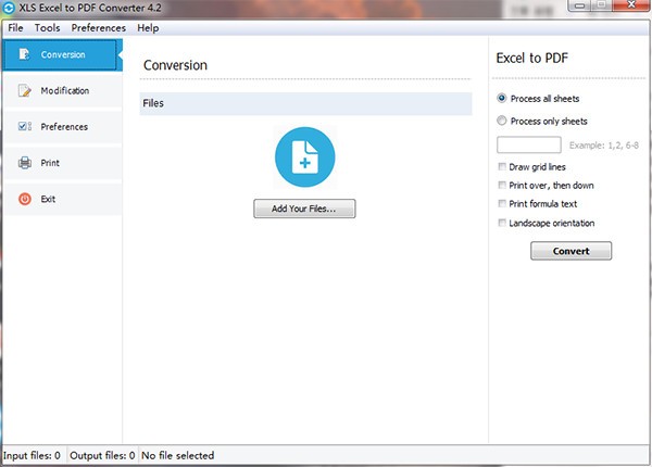 XLS Excel to PDF Converter(文件转换工具)
