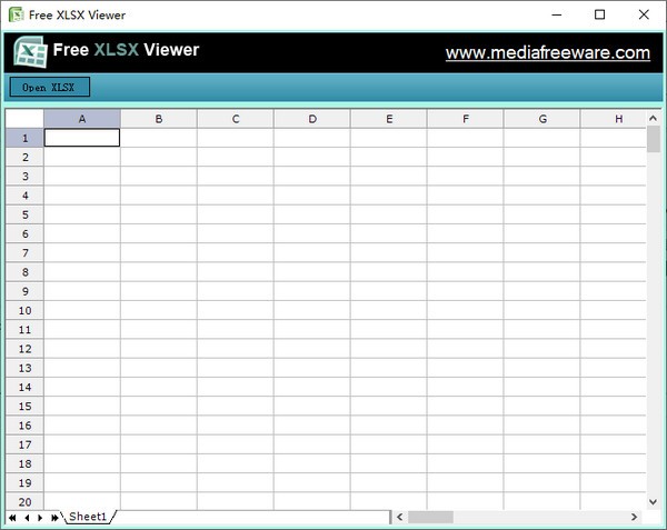 Free XLSX Viewer(xlsx文件的阅读器)