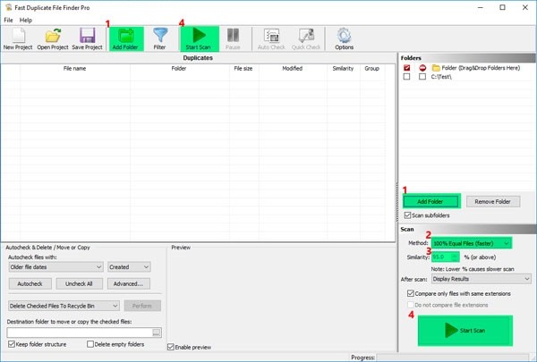 Fast Duplicate File Finder Pro(重复文件查找工具)