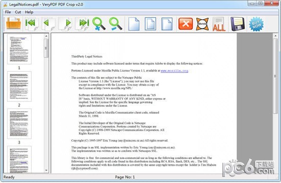 VeryPDF PDFCrop(PDF裁剪软件)