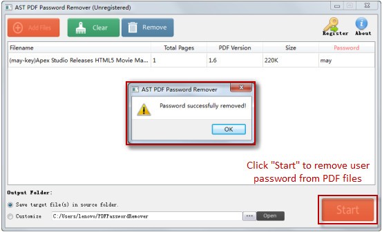 Jihosoft pdf Password Remover(PDF密码删除工具)