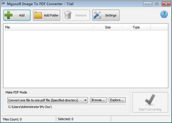 Mgosoft Image To PDF Converter(图片转PDF工具)