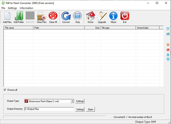 Pdf to Flash Converter 3000(PDF文件格式转换工具)