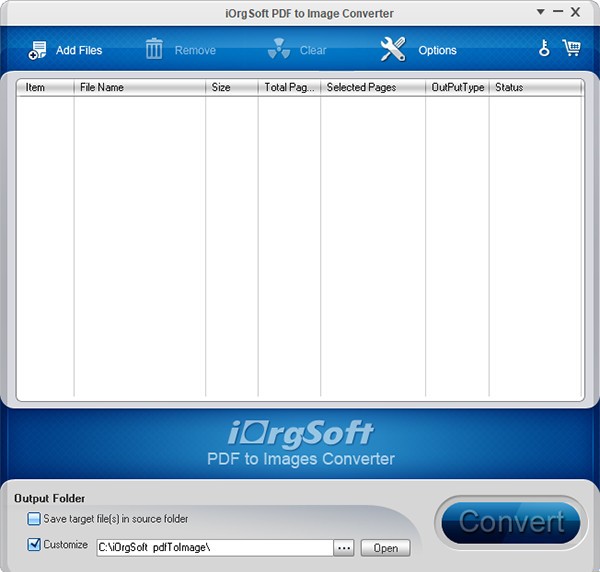 iOrgSoft PDF to Image Converter(PDF格式转换工具)